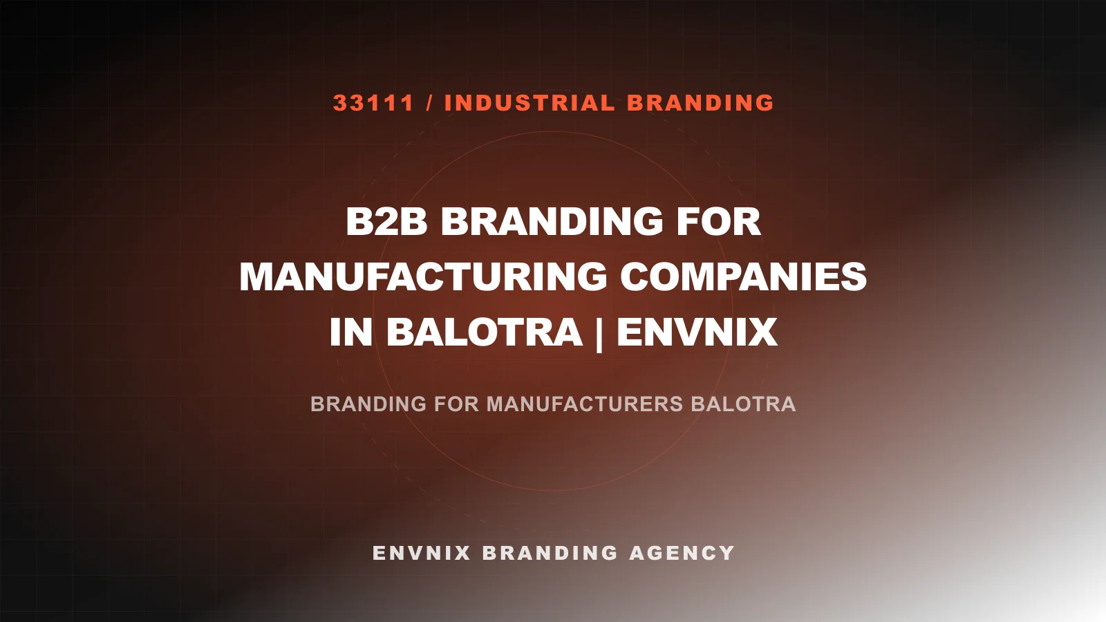 Industrial Branding blog feature image