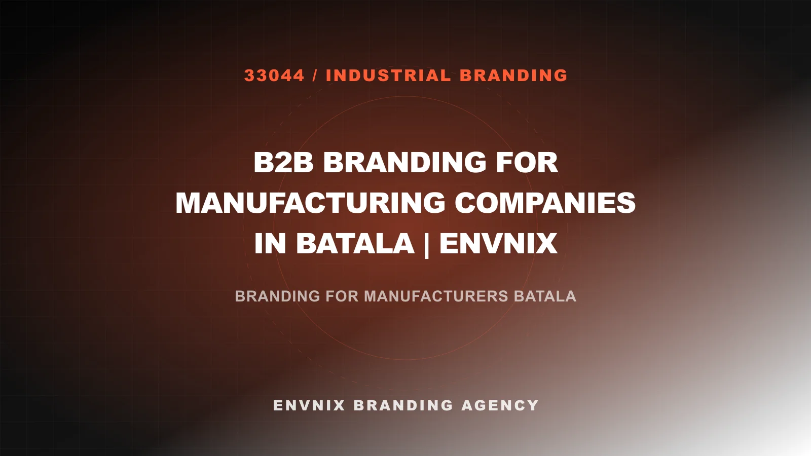 Industrial Branding feature image