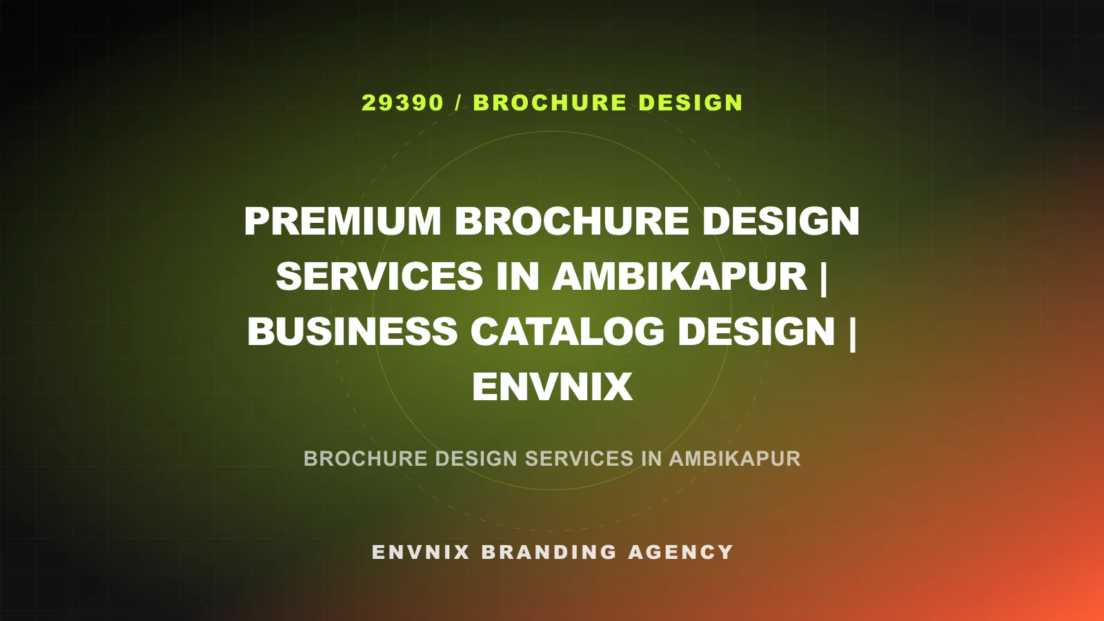 Brochure Design feature image