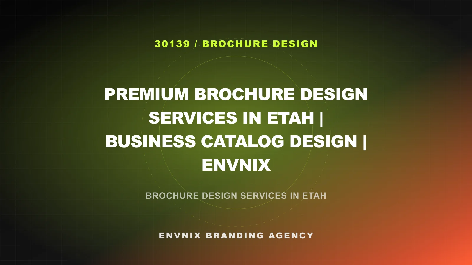 Brochure Design feature image