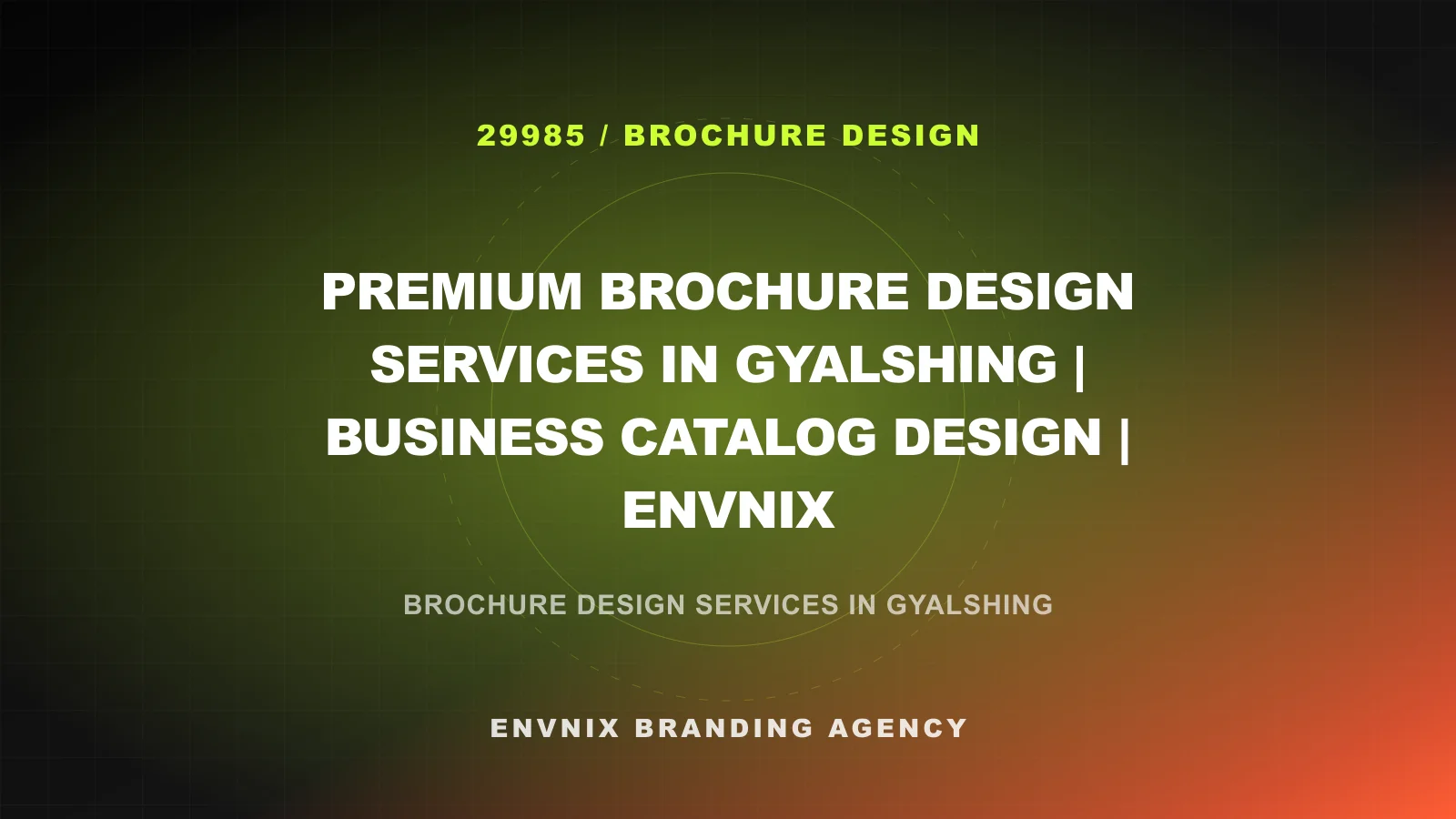 Brochure Design blog feature image