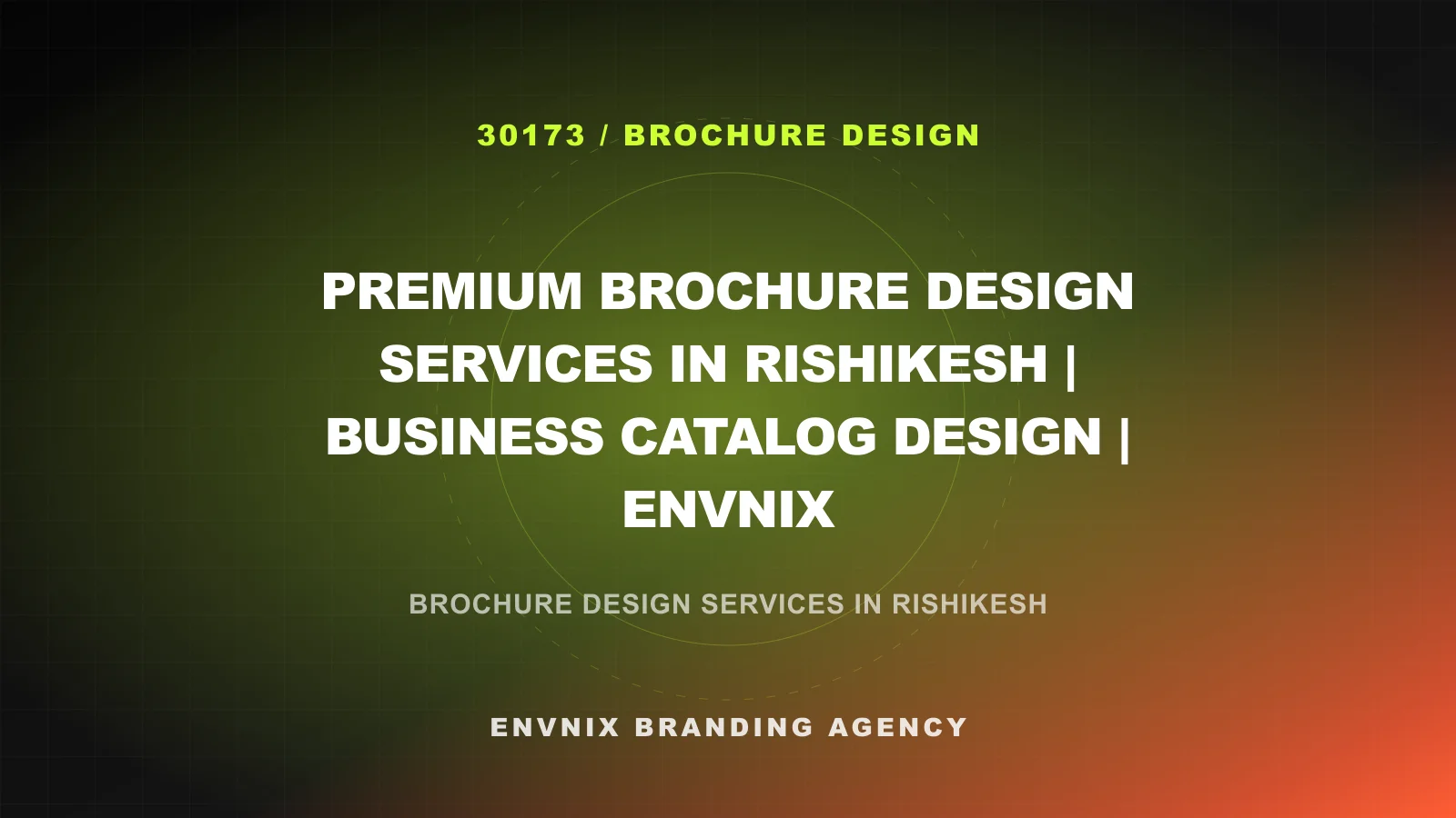 Brochure Design feature image