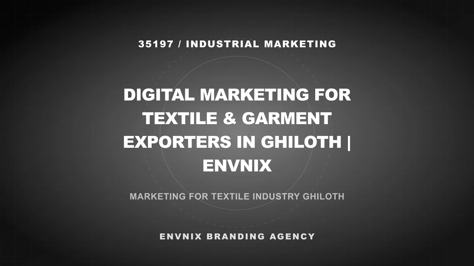 Industrial Marketing blog feature image