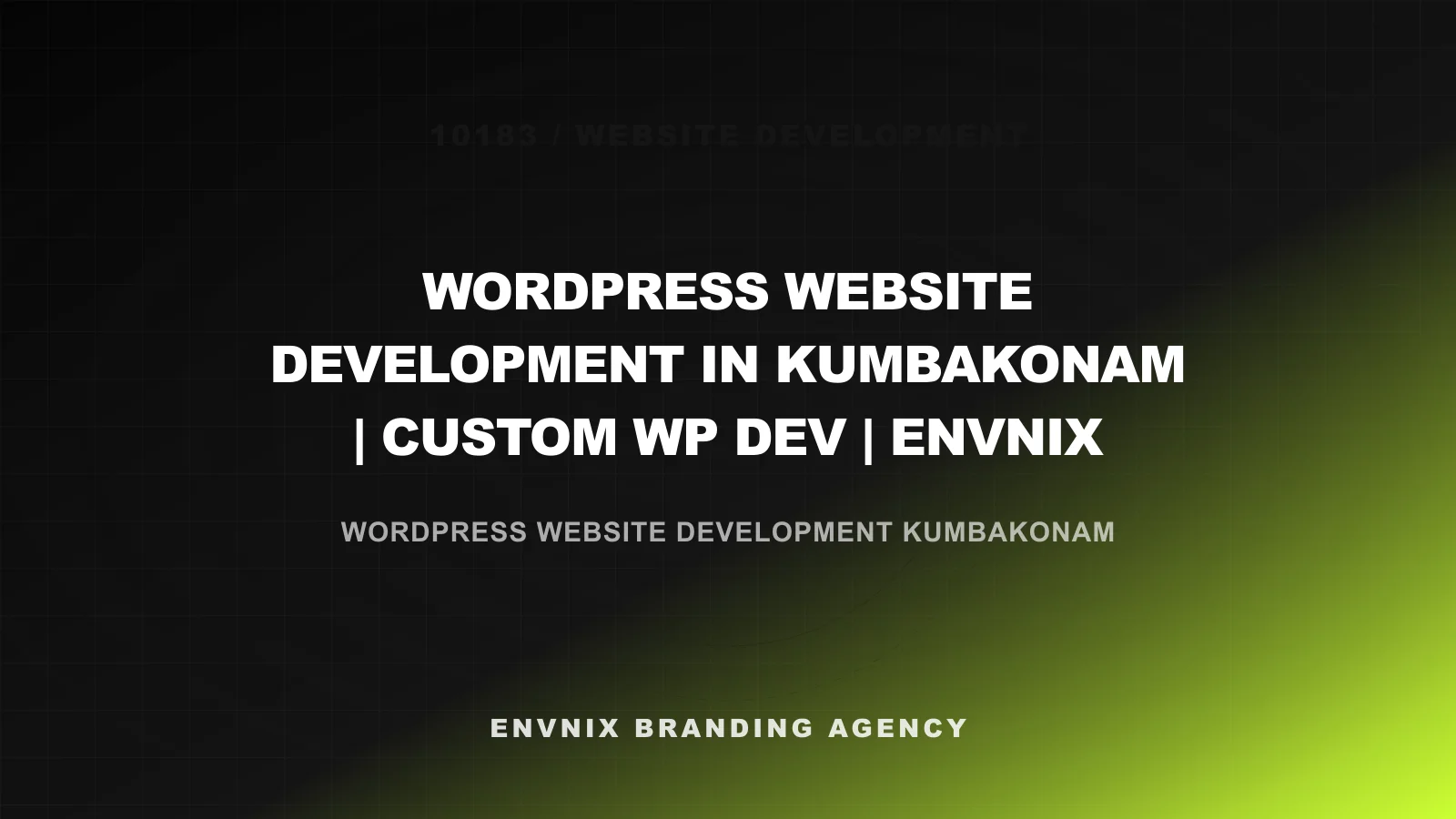 Website Development blog feature image