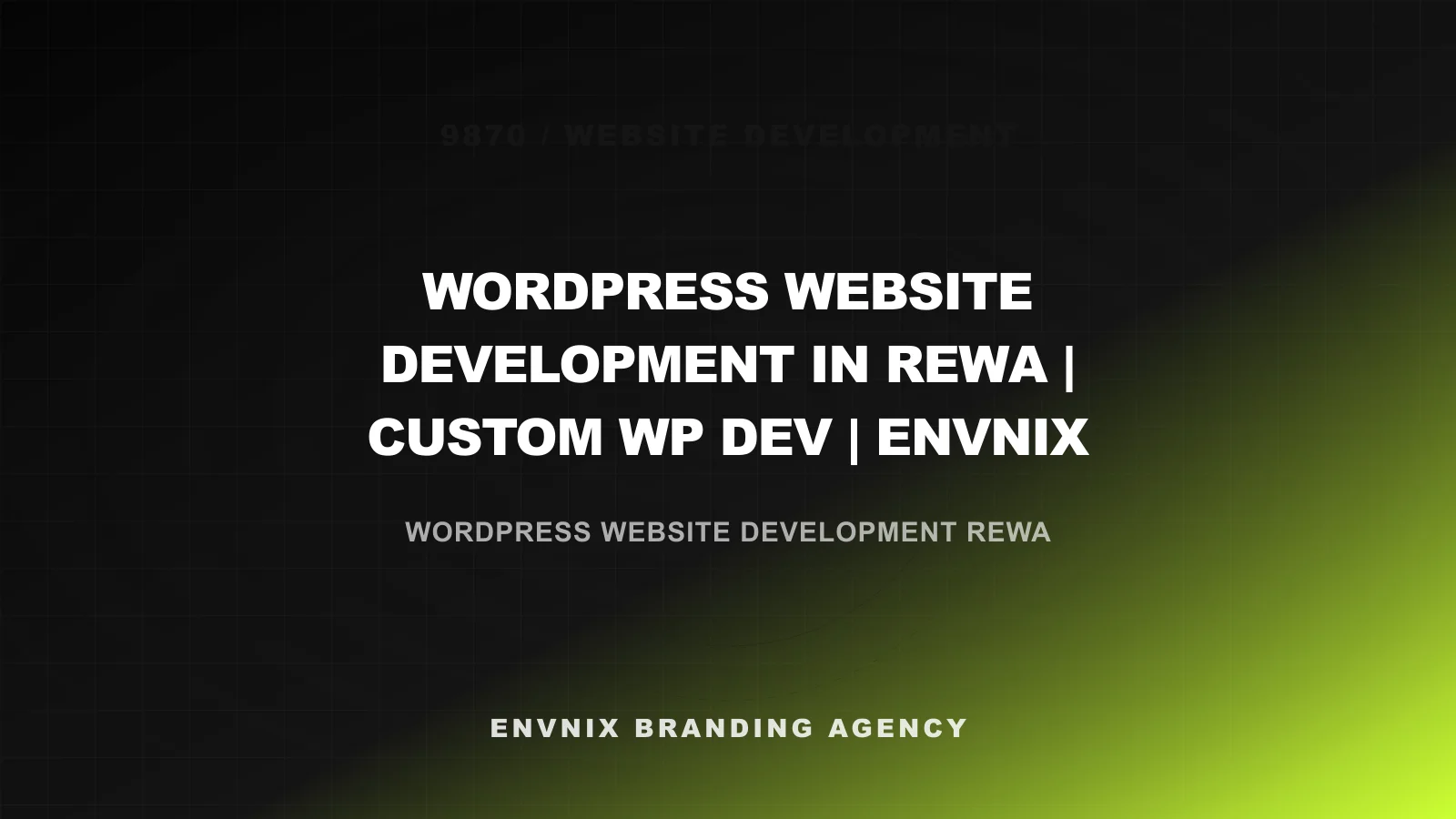 Website Development blog feature image