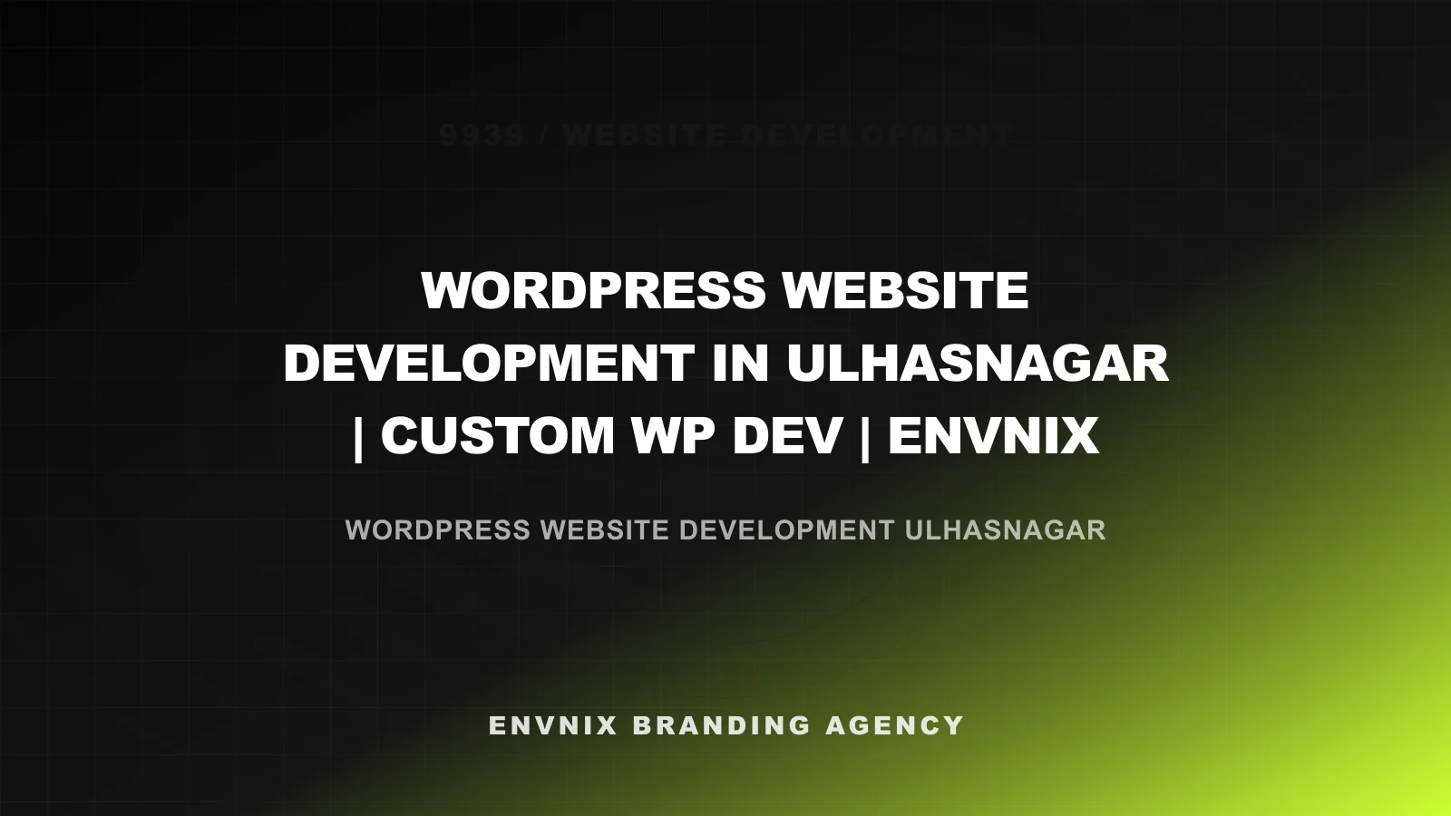 Website Development feature image