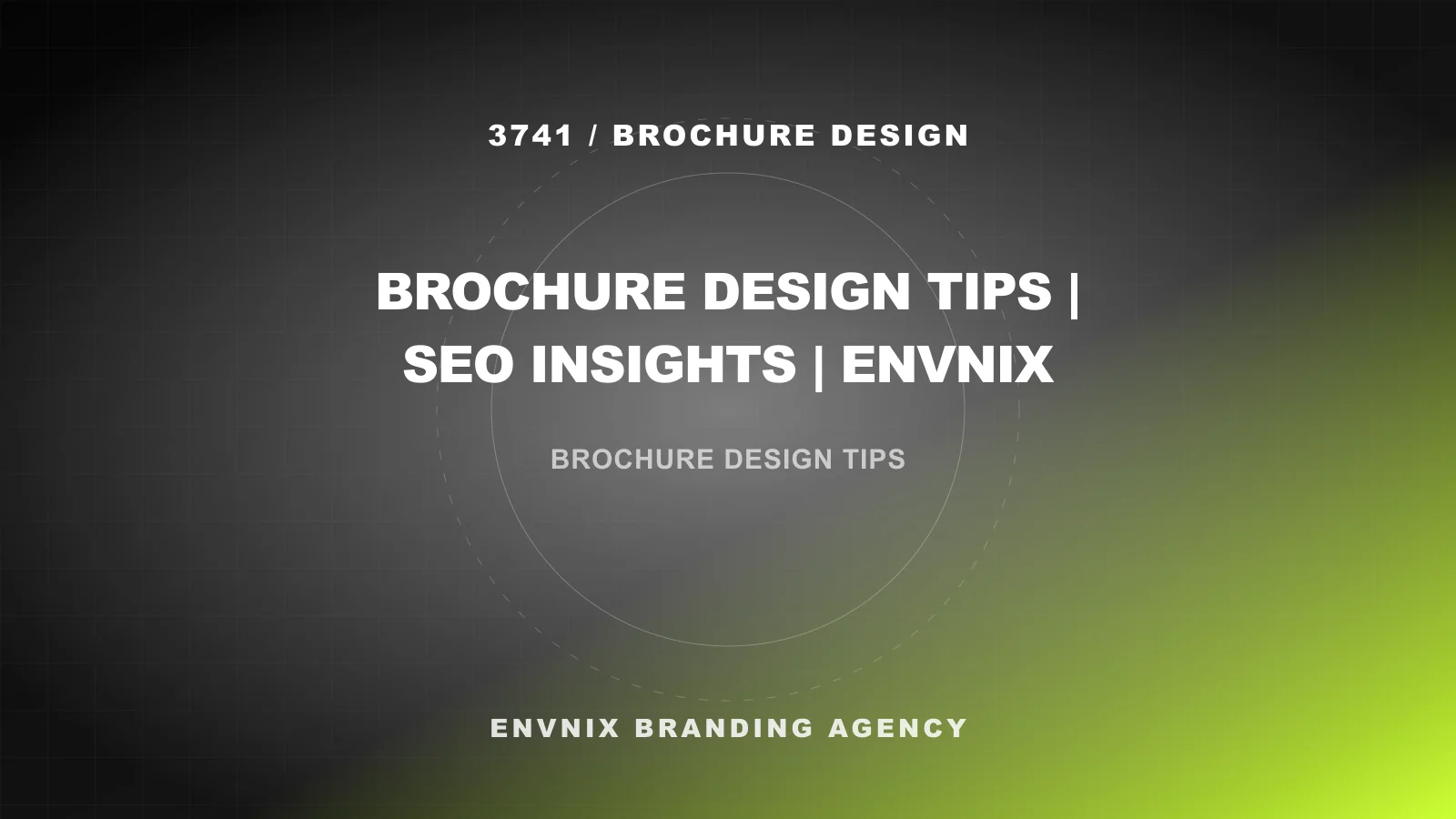 Brochure Design related cover
