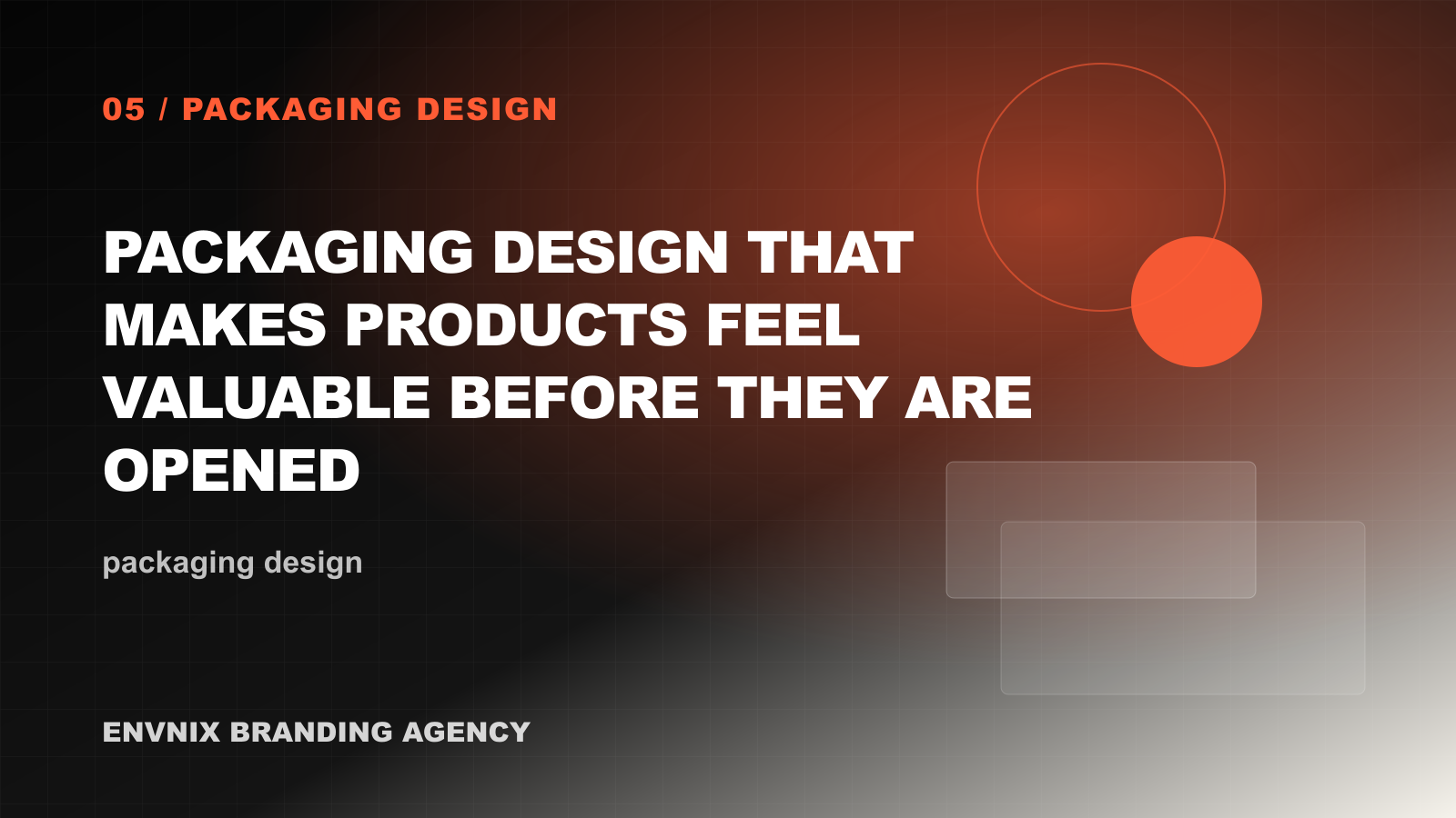 Packaging Design feature image